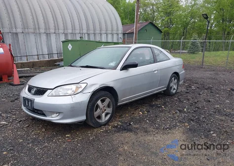 2004 Honda Civic Ex from USA, damaged, VIN 1HGEM22934L012229